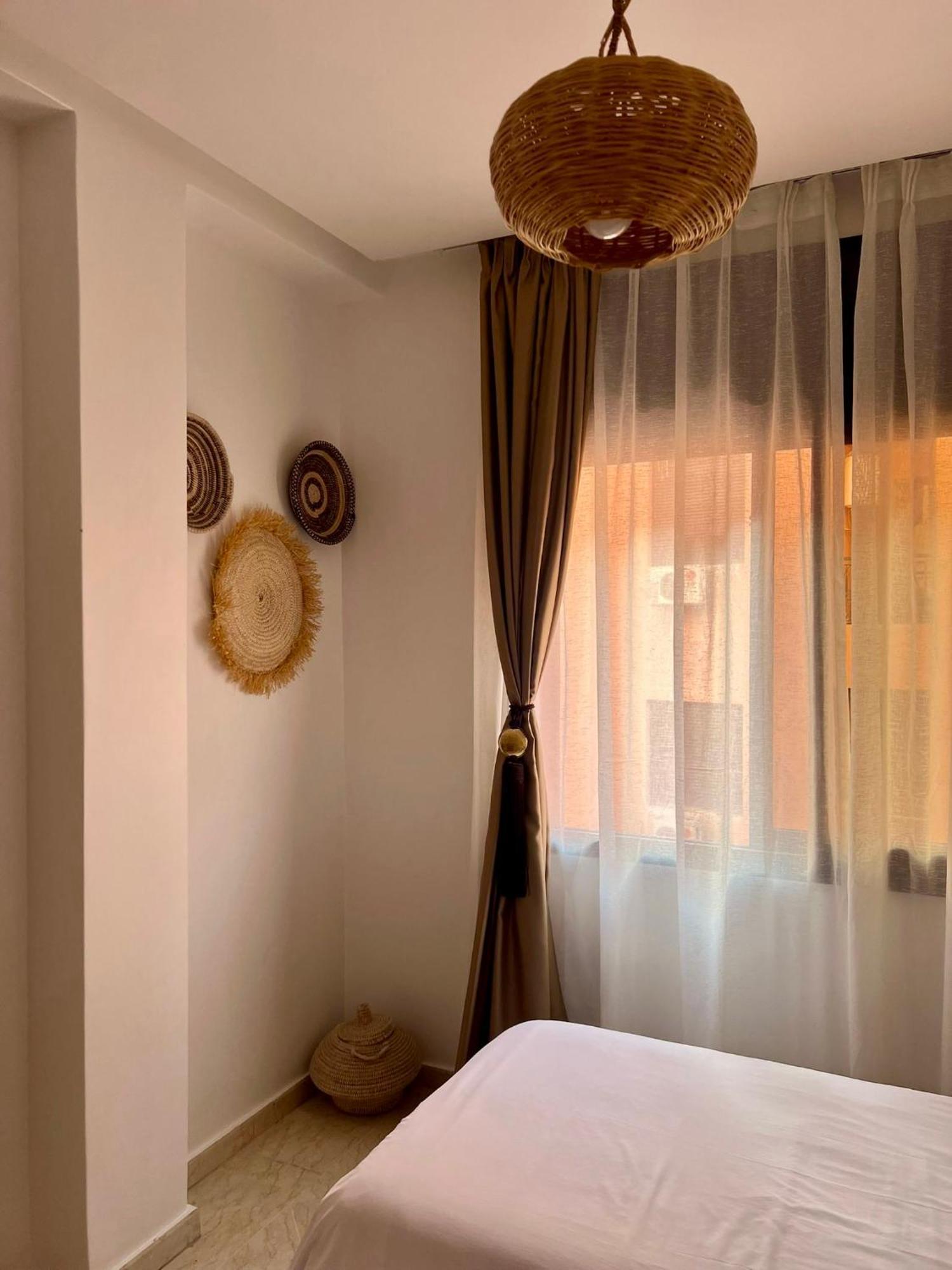 Cosy Appartement Au Coeur De Gueliz Marrakesh Bagian luar foto