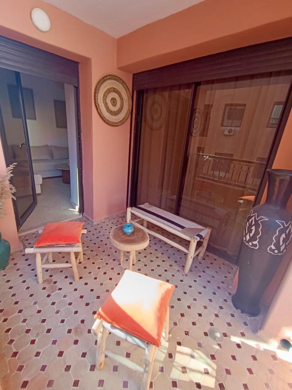 Cosy Appartement Au Coeur De Gueliz Marrakesh Bagian luar foto
