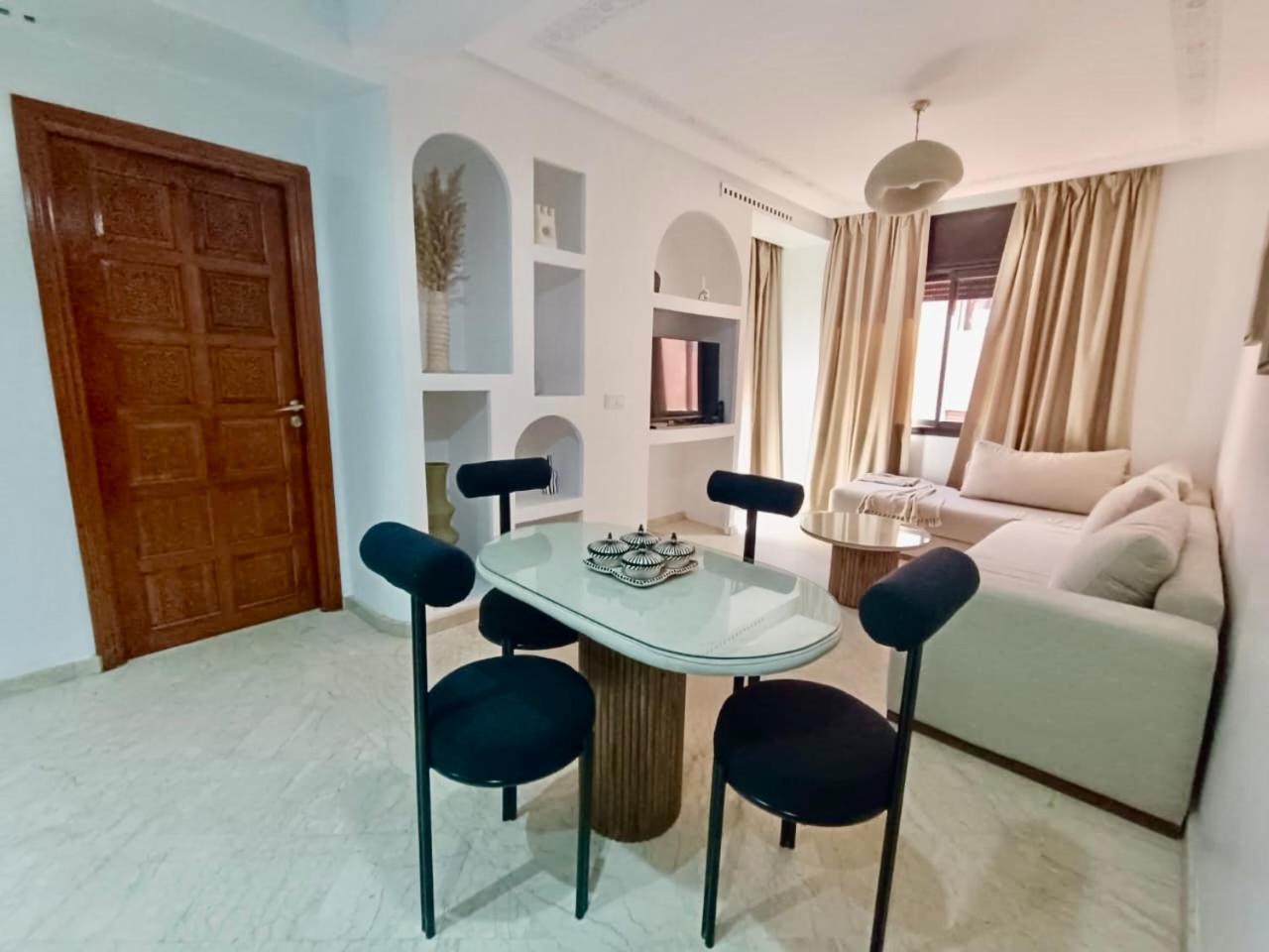Cosy Appartement Au Coeur De Gueliz Marrakesh Bagian luar foto